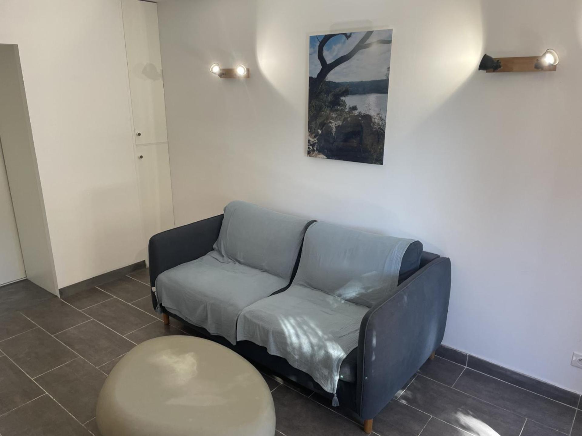 Studio Bandol Avec Jardin Bagian luar foto